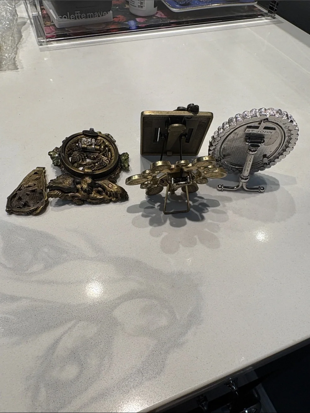 Neiman Marcus Jay, Strongwater, and St. John mini Decorative Frame Set  of 4.